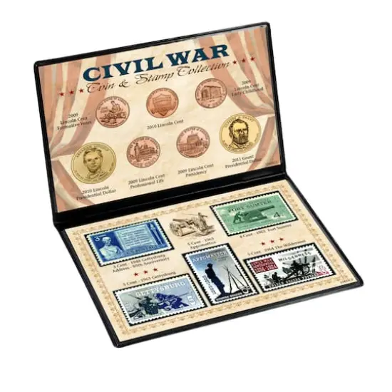 Civil War Coin & Stamp Collection {3}