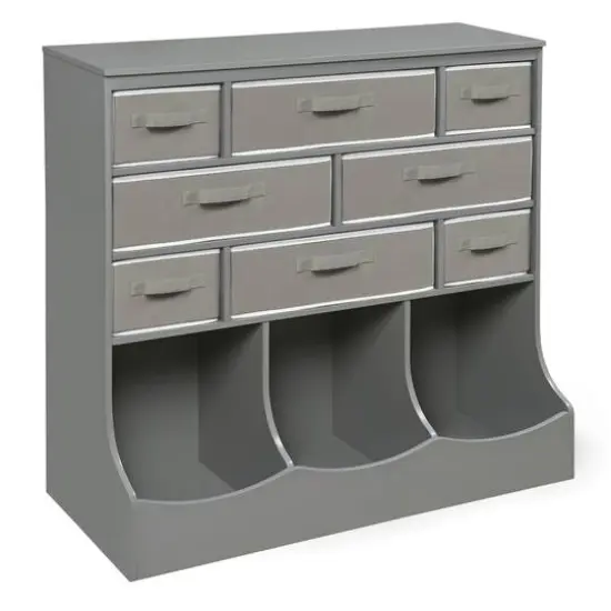 Badger Basket Gray Baskets & Bins Storage Station {1}