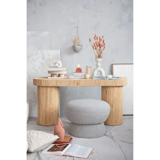 Hello Honey&reg; 4" Scandinavian Terracotta Exposed Bulb Table Lamp {4}