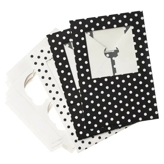 Black & White Polka Dot Cupcake Boxes by Celebrate It&reg; {6}