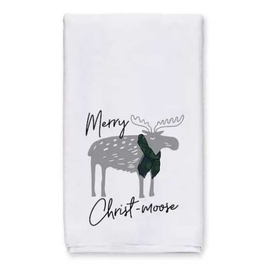 Merry Christ-moose Tea Towels - Set of 2 {3}