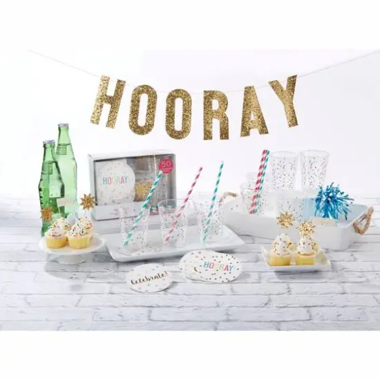 Kate Aspen&reg; Hooray 50 Piece Party in a Box Kit {4}