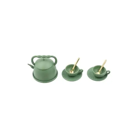Miniature Green Tea Set by Make Market&reg; {3}