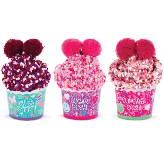 Make It Real&trade; 3C4G Socks So Sweet Cupcake Socks Set {3}