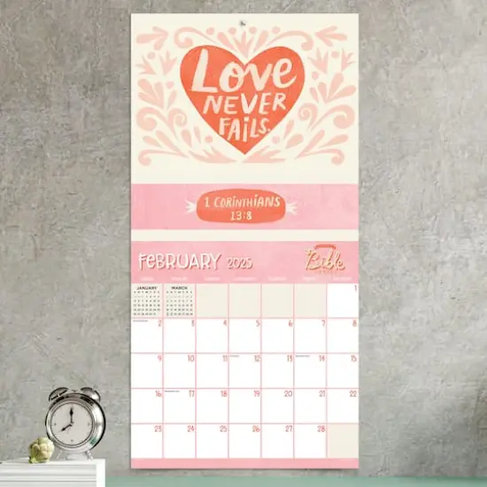 TF Publishing 2025 Bible Verses Wall Calendar {4}