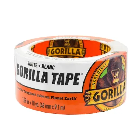 Gorilla Tape&reg; 10yd. Roll White {1}