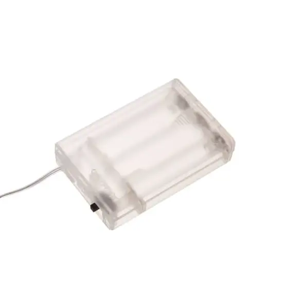 Glitzhome&reg; Pre-Lit 21" Cat Embroidered Linen Christmas Stocking with LED Lighting {9}