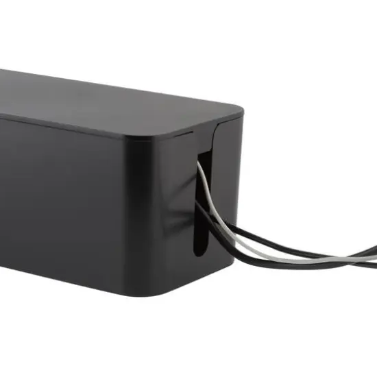 Simplify Black Cable Organizer Boxes, 2ct. {12}