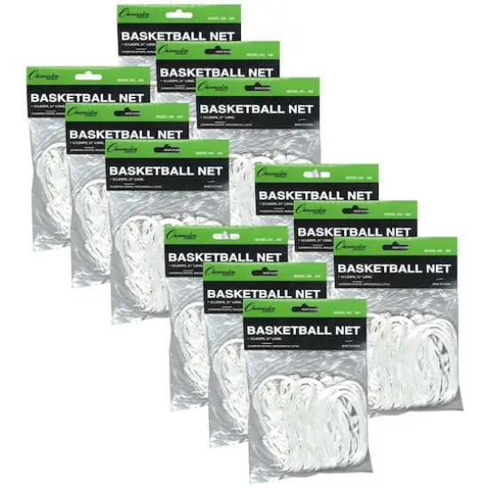 Champion Sports Economy Basketball Net, 12ct. {1}