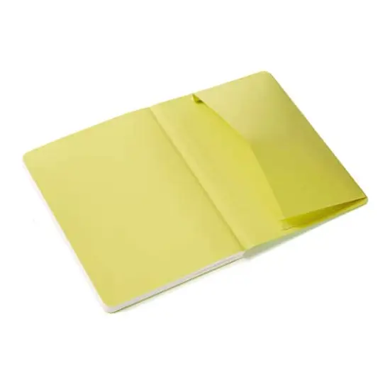 Fabriano&reg; EcoQua Plus A5 Lined Fabric-Bound Notebook Lime {4}