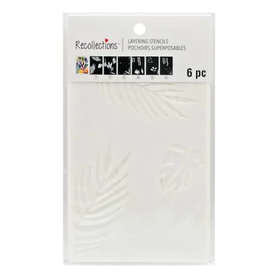 Tropical Foliage Layering Stencils by Recollections&trade; {3}