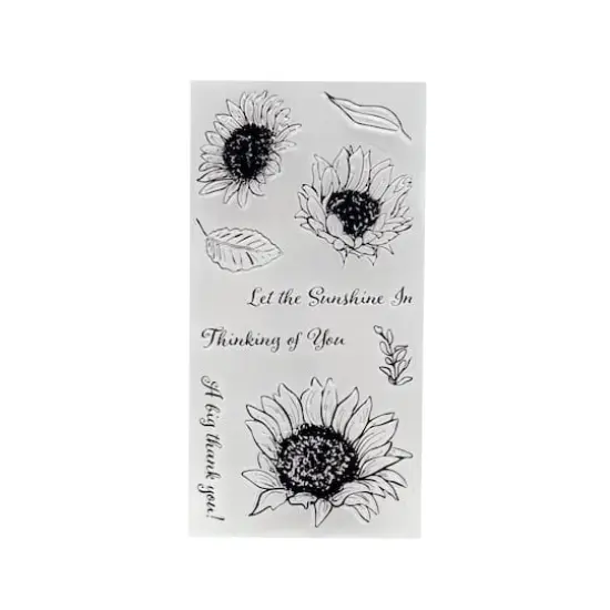 Sunflowers Clear Stamps by Recollections&trade; {3}
