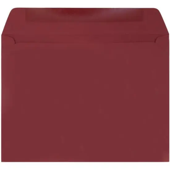 JAM Paper 9" x 12" Booklet Premium Envelopes, 25ct. Red {4}