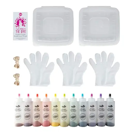Tulip&reg; 40 Piece Two-Minute Tie Dye&reg; Kit {3}