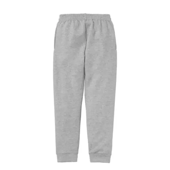 Port & Company&reg; Youth Core Fleece Jogger Athletic Heather {4}