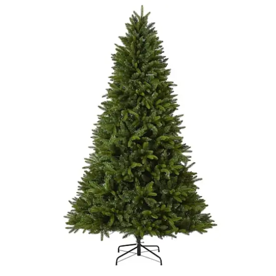 7ft. Pre-Lit Sun Valley Fir Artificial Christmas Tree with LED Lights {4}