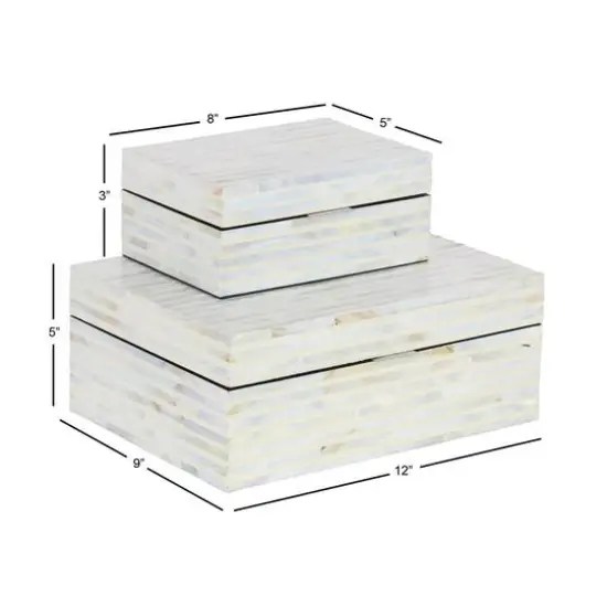 White Shell Coastal Box Set {6}