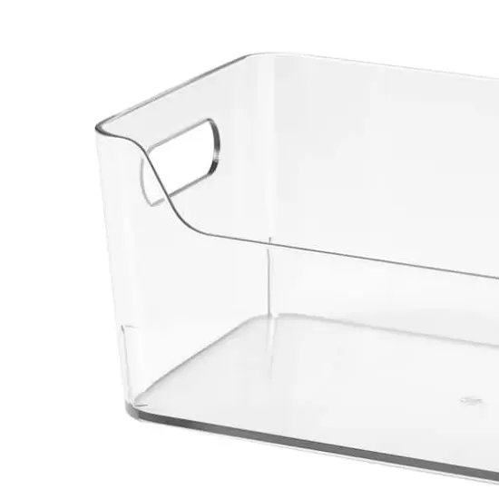 Medium Clear Open Storage Bin by Simply Tidy&reg; {5}