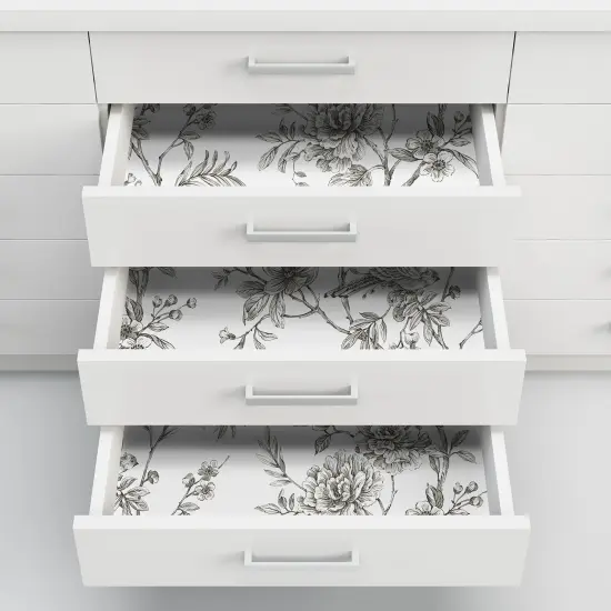 NuWallpaper Charcoal Longwood Peel & Stick Wallpaper {7}