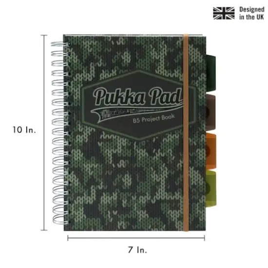 Pukka Pads B5 Project Book Set Camo {4}