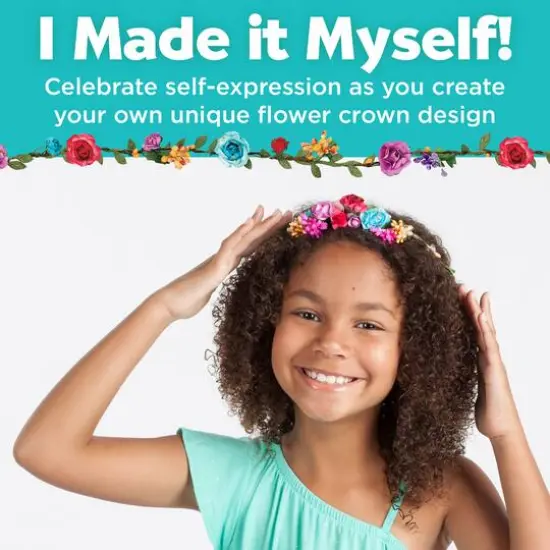 Creativity for Kids Flower Crowns Kit {6}