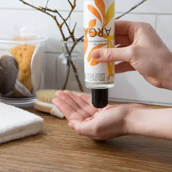 European Soaps Sweet Orange Argan Silky Body Oil, 240mL {6}