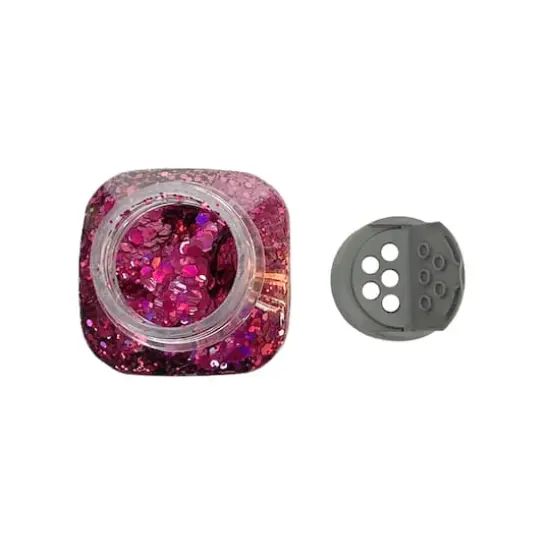 Glitzy Mix Specialty Polyester Glitter by Recollections&trade;Magenta {4}