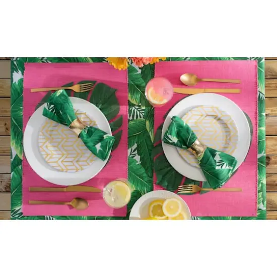 DII&reg; Banana Leaf Print Outdoor Napkin, 6ct. {5}