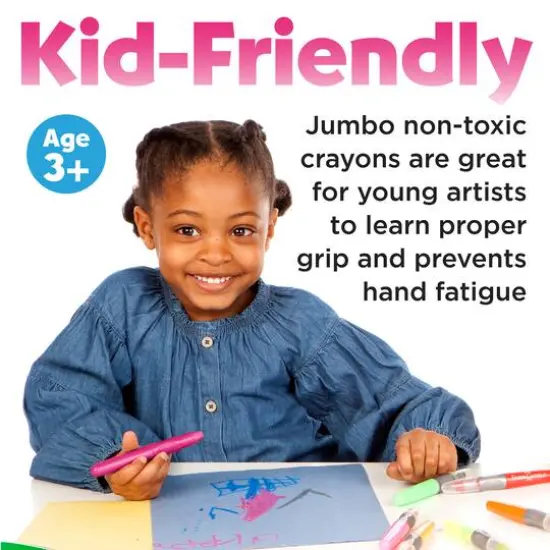 Faber-Castell 6 Color Metallic Gel Crayons {6}