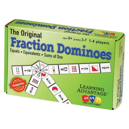 Learning Advantage&trade; The Original Fraction Dominoes {4}