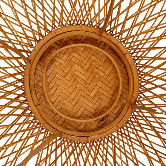 Hello Honey&reg; 20" Decorative Bamboo Hand-Woven Lantern Candle Holder {7}