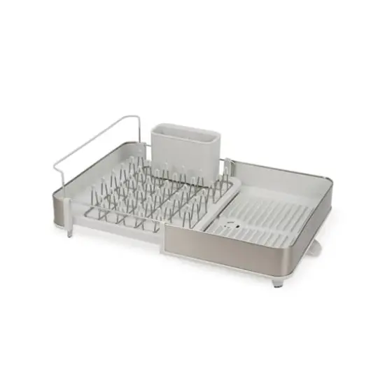 Joseph Joseph Extend Steel Expandable Dish Rack Stone {1}