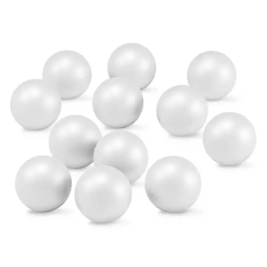 FloraCraft&reg; SmoothFōM&reg; 1.8" White Foam Balls, 12ct. {3}