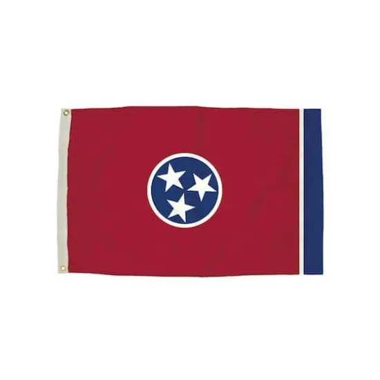 Flagzone Tennessee Outdoor Flag with Heading & Grommets {1}