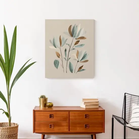 Muted Branches 20" x 24" Canvas Wall Art {3}