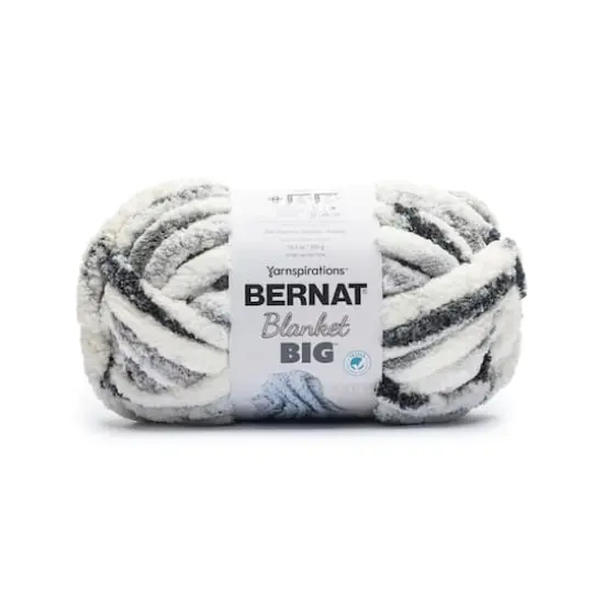 Bernat&reg; Blanket Big&trade; Yarn Gray Splash {1}