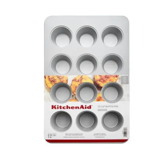 KitchenAid Non-Stick 12-Cup Muffin Pan {1}