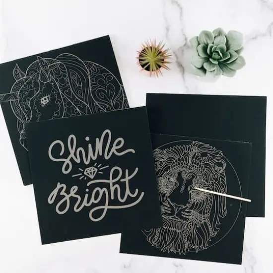 Art 101 Ultimate Scratch Art Combo Kit {4}