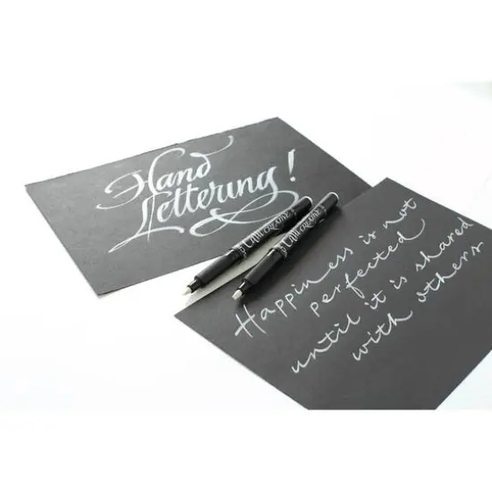 Manuscript CalliCreative White Italic Calligraphy Marker Set {7}