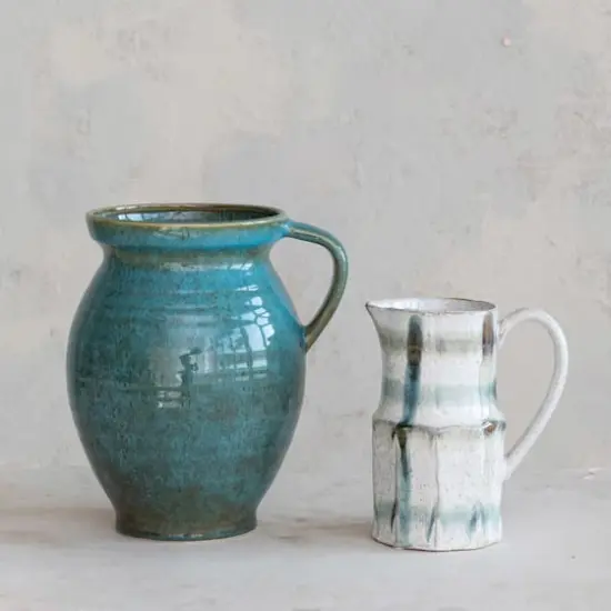Hello Honey&reg; 4qt. Blue Stoneware Jug {3}