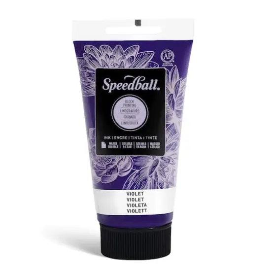 Speedball&reg; Water-Soluble Block Printing Ink Violey {1}