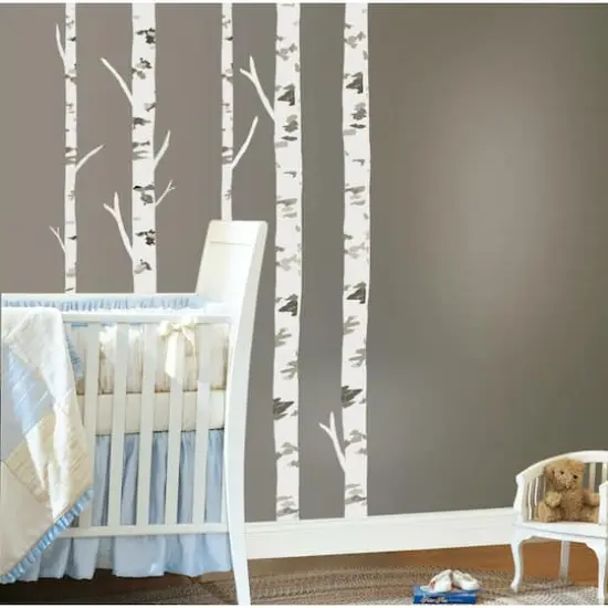 RoomMates Birch Trees Peel & Stick Wall Decals {6}