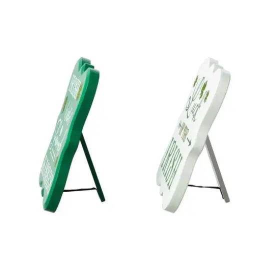 Glitzhome&reg; St. Patrick's Wooden Table D&eacute;cor Set {7}