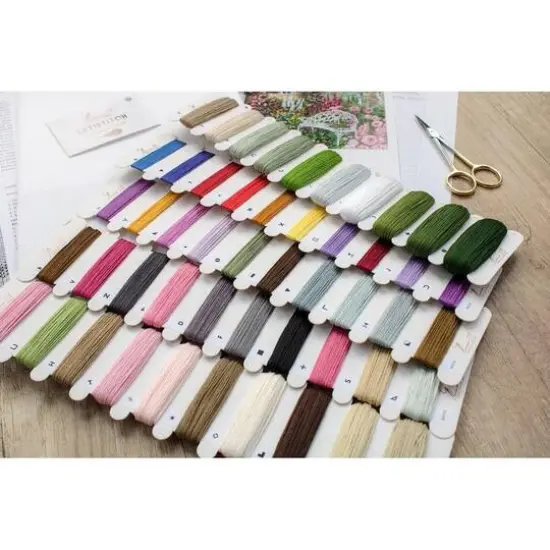 Luca-s The Cottage Garden Counted Cross Stitch Kit {13}