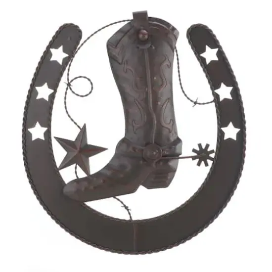 Metal Boot & Horseshoe Wall D&eacute;cor {1}
