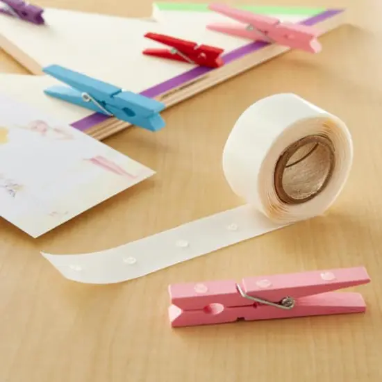 iCraft&reg; Pixie&trade; Clear Adhesive Dots, 225ct. {3}