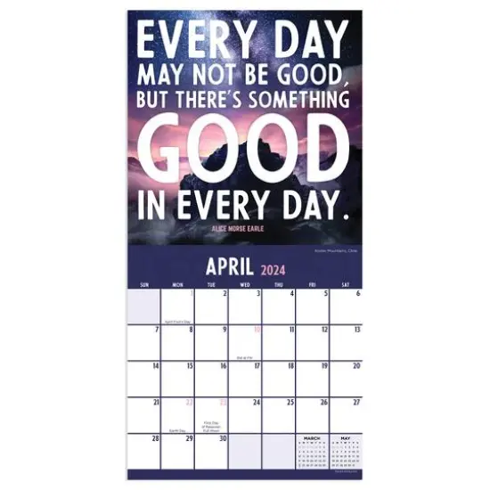 TF Publishing 2024 Soar Mini Calendar {4}