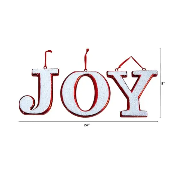 8.5" Joy Holiday Deluxe Shatterproof Ornament Set {3}