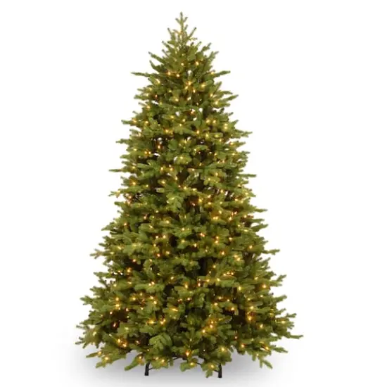 7.5ft. Pre-Lit PowerConnect&trade; Princeton Deluxe Fraser Fir Artificial Christmas Tree, Dual Color&reg; LED Lights {1}