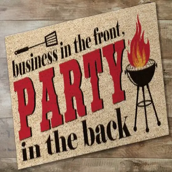 DII&reg; Party In The Back Bbq Doormat {5}